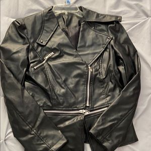 Leather jacket